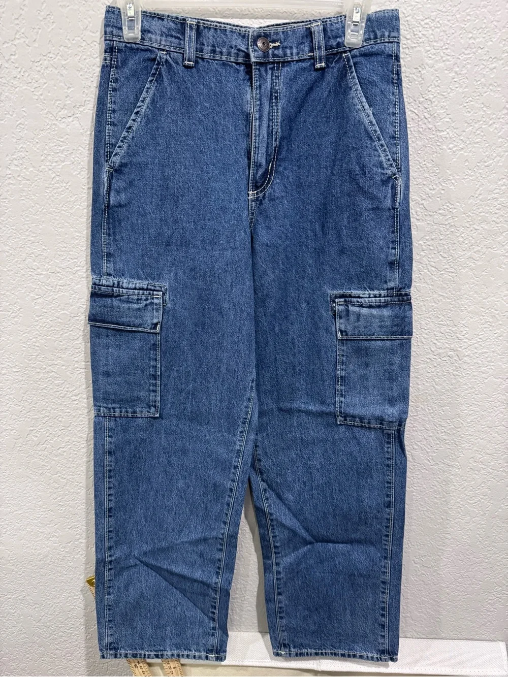 OshKosh B'gosh Blue Cargo Denim Relaxed Jeans